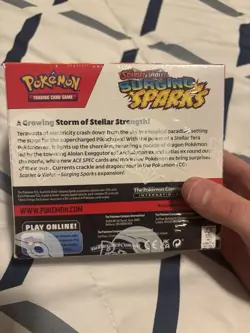 Pokemon Scarlet & Violet Surging Sparks Booster Box Pikachu Latias English - Image 3