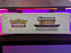 Pokemon TCG Shining Legends Pikachu 3-PACK BLISTER SET 2017 {BRAND NEW/SEALED} - Image 5