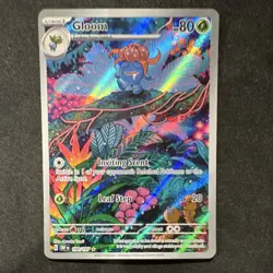 Pokemon Gloom Illustration Rare SV03: Obsidian Flames 198/197 Holo 80 HP - Image 1