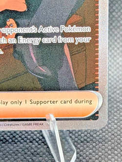 Giovanni's Charisma Scarlet & Violet 151 Ultra Rare Holo 204/165 Pokemon TCG NM+ - Image 5