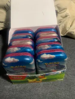 Pokemon TCG Pokemon Ascended Heroes Mini Tins 10 Sealed Tins box unsealed - Image 1