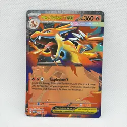 🔥🔥Pokemon TCG Mega Charizard Y ex - 030 ME: Mega Evolution Promo Promo NM - Image 1
