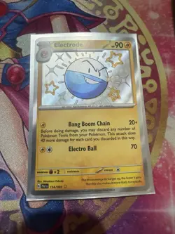 Electrode Shiny Rare Holo SV: Paldean Fates 134/091 NM - Pokemon TCG - Image 1