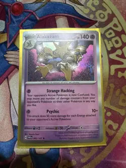 Alakazam - Twilight Masquerade : 82/167 - Rare - Holo - LP - Pokemon TCG - Image 1