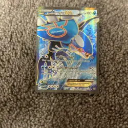 Pokemon Kyogre EX 24/160 XY Primal Clash Full Art Ultra Rare Holo 180 HP English - Image 1