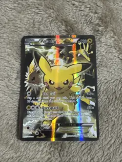 Pikachu EX XY124 Full Art Promo – Pokemon TCG – NM/LP – Read Description - Image 1