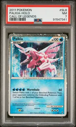 2011 POKEMON CALL OF LEGENDS PALKIA #SL8 ULTRA RARE PSA 7 - Image 3