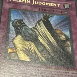 Solemn Judgment MRD-127 MP Ultra Rare Metal Raiders Unlimited Edition Yu-Gi-Oh - Image 2