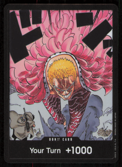 Don!! Your Turn +1000 Donquixote Doflamingo OP10 One Piece NM Foil One Piece - Image 1