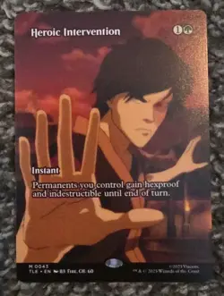 Heroic Intervention #43 (Borderless) MTG Avatar: The Last Airbender - Image 1