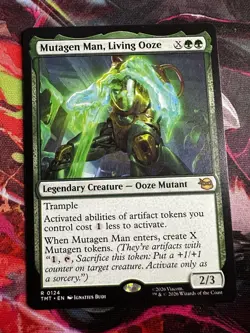 Mutagen Man, Living Ooze R Teenage Mutant Ninja Turtles 124 NM - Image 1