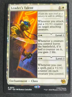 MTG Leader's Talent, NM/Unplayed, TMNT - Image 1