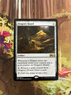 MTG Dragon's Hoard Core Set 2019 NM - Image 1