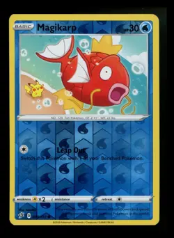 Magikarp 039/192 Rebel Clash 2020 Reverse Holo Pokemon Card TCG - Image 1