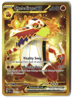Skeledirge ex ⭐ 272/193 Holo Hyper Rare Paldea Evolved 2023 Pokemon NM - Image 1