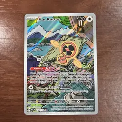 Fan Rotom 250/217 IR Ascended Heroes Evolution NM English Pokemon TCG - Image 1