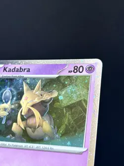 Abra 063/165 Kadabra 064/165 Pixelated Cosmos Holo Promo S&V 151 Pokemon - NM - Image 2