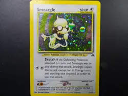 2001 pokemon Neo Discovery Smeargle Holo 11/75 Lp - Image 1