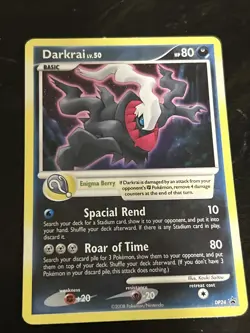 Pokemon TCG Darkrai LV.50 DP24 Diamond & Pearl Holo Black Star Promo NM - Image 1