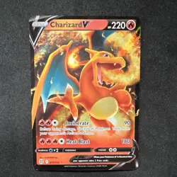 Pokemon Charizard V Ultra Rare Holo 017/172 Brilliant Stars 220 HP Heat Blast - Image 1
