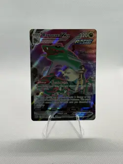 Pokemon TCG: Rayquaza VMAX Tg20/Tg30 - SWSH Silver Tempest - NM - Image 1