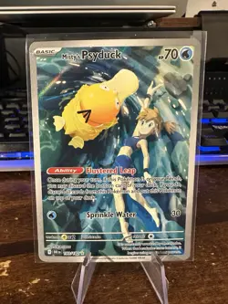 Pokemon TCG Misty's Psyduck Scarlet & Violet 193/182 Destined Rivals Dri En - Image 1