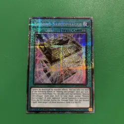 Yugioh Shining Sarcophagus MP25-EN005 1st Edition Starlight Rare NM - Image 1