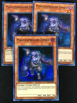 Yugioh Plaguespeader Zombie DASA-EN041 Super x3 (NM) - Image 1