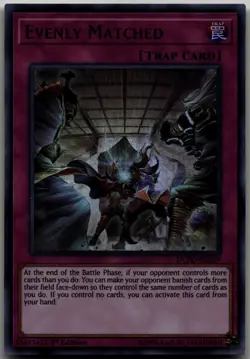 Evenly Matched Ultra Rare Duel Power DUPO-EN099 LP - Image 1