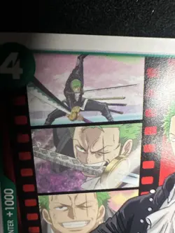 Roronoa Zoro, OP02-043 C, 1st edition ENGLISH, One Piece card, Eiichiro Oda art - Image 3