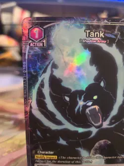 Tank Alternate Art - Bandai Union Arena Solo Leveling SLG-1-032 Foil NM - Image 3