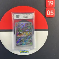 Brute Bonnet AR CSV6C-135/128 Pokemon Card Chinese Grade10 - Image 1