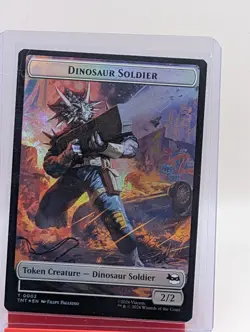 Copy // Dinosaur Soldier [Token] #1 // 2 Magic Teenage Mutant Ninja Turtles - Image 1