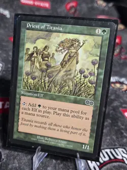 Playset x4 Priest of Titania Urza's Saga Regular - Image 2