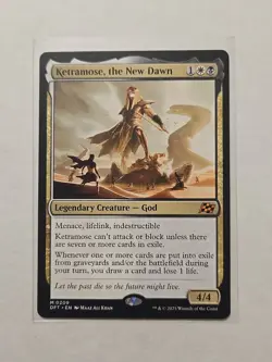 Ketramose, the New Dawn - Aetherdrift - NM - Mythic - Legendary Creature - Image 1