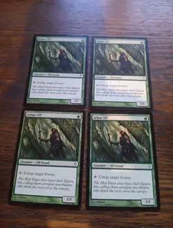 Arbor Elf Worldwake Regular MTG X4 - Image 3