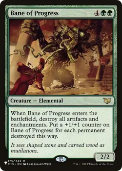 Bane of Progress - The List - NM - MTG Magic - Image 1
