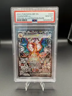 Pokemon Obsidian Flames - Charizard ex 223/197 PSA 10 Special Illustration Rare - Image 1