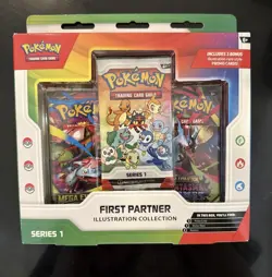 Pokemon TCG First Partner Illustration Collection Series 1 Box SEALED IN HAND 🔥 - Image 1