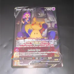 Pokemon Mimikyu V TG16/TG30 Brilliant Stars Ultra Rare Holo Basic Psychic 160 HP - Image 1