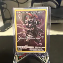 Armored Mewtwo (Full art) Pokemon Sun & Moon Black Star Promo #SM228 - Image 1