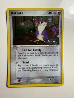Pokemon Rattata 72/109 – Reverse Holo – Team Rocket Returns (2004) - Image 3