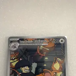 Pokemon Team Rocket's Raticate 202/182 Sv10: Destined Rivals Full Art Holo 90 HP - Image 2