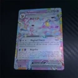 Pokemon Sylveon Ex Full Art Holo Double Rare Sv08 Surging Sparks 086/191 EX - Image 1