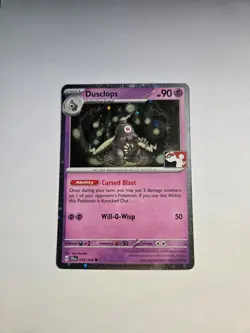 Pokemon TCG Dusclops Cosmo Holo Prize Pack 019/064 NM - SWIRL - Image 1