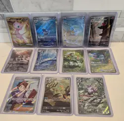 Japanese 151 Pokemon Lot Mew, Squirtle, Wartorte, Charmeleon, AR, UR - Image 1