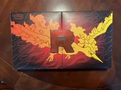 Pokemon Team Rockets Moltres EX UPC Empty box NO Accessories NO Packs NO Promo - Image 1
