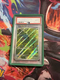 Pokemon 2023 Bulbasaur 166/165 Full Art IR Scarlet & Violet 151 GEM MINT PSA 10 - Image 1