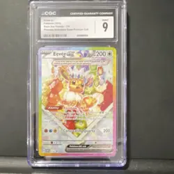 Eevee ex Pokemon TCG Sv: Scarlet & Violet Promo 174 Holo CGC 9 English - Image 1