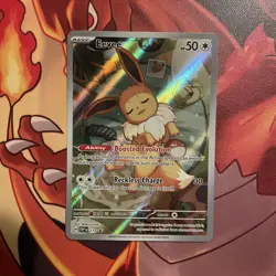 Eevee 173 Holo Pokemon Black Star Promo Prismatic Evolutions NM - Image 2